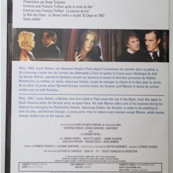 Le Dernier Metro DVD - Picture 2 of 3